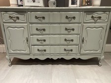 Vintage-Style Sideboard Professionally Upcycled and Hand-Painted
