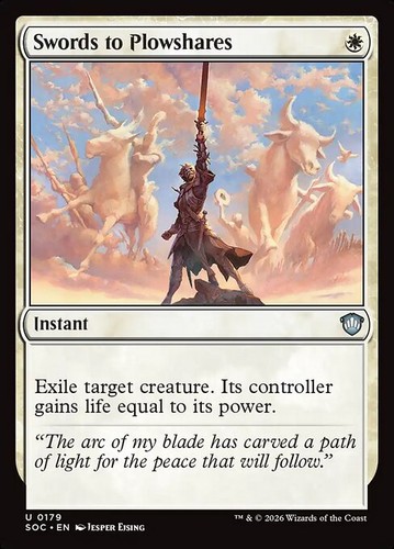 Mtg swords plowshares - ~, to