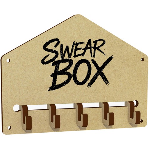 Swear box wall mounted key - 'swear,