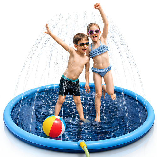 Large sprinkler play mat - play, water