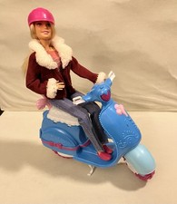 Used Barbie Doll Scooter And