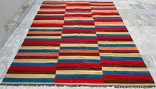 7x9 ft Afghan Kilim Rug