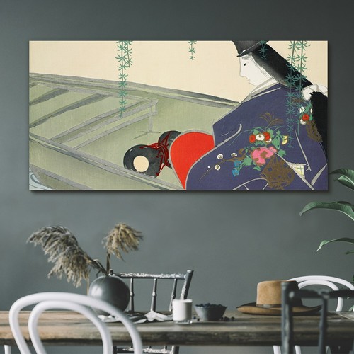 Painting abstract women - painting, kimono
