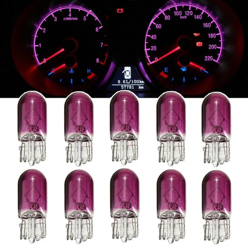 10pcs purple t10 car - t10, 3w