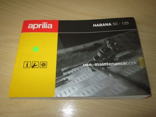 New genuine aprilia habana - new,