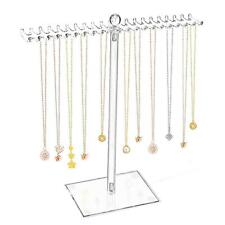 Jewelry Organizer Necklace Hanger Modern Acrylic Pendant Necklace Holder Stand
