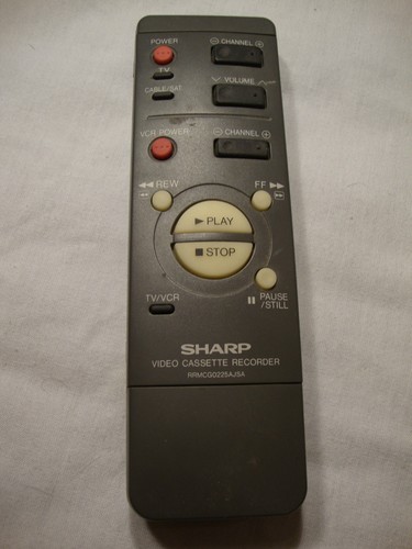 Sharp video cassette - sharp, recorder