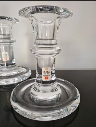 Clear glass candlestick from - candlestick,