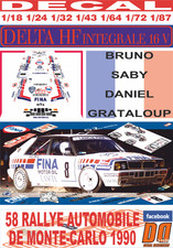 Decal lancia delta integrale - decal,