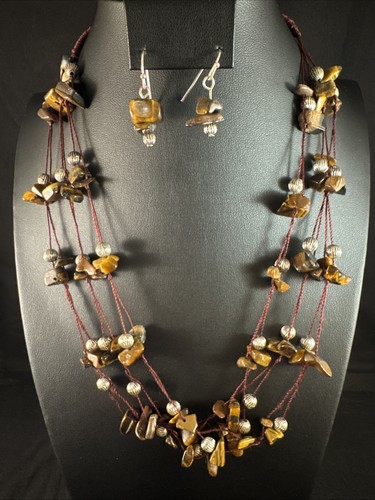 Vintage tigers eye stone multi - vintage,