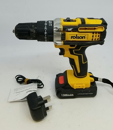 Rolson 21v drill charger - &,