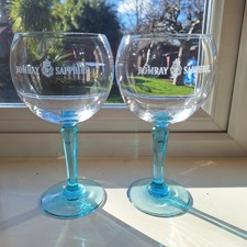 Bombay Sapphire Gin Glasses X2