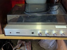 Ultra Group Record Player and Speakers Vintage Turntable 1970s