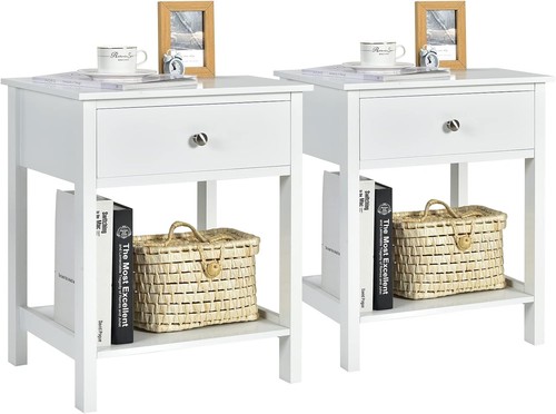 Nightstand set wood end - set,