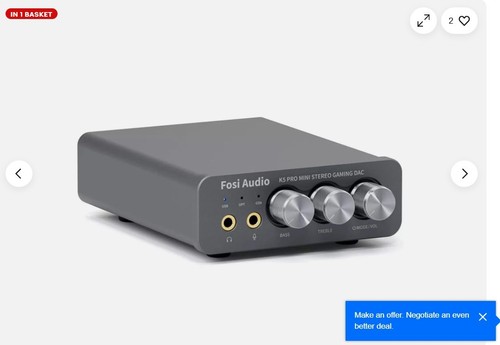 Fosi audio pro dac amp - dac,