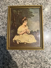 Antique Framed Lithograph