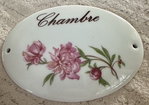 Porcelain french chambre - porcelain,