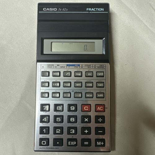 Casio 82l fraction - fx-82l,