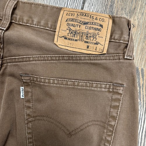Levis 517 brown - brown, pants