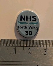 NHS Forth Valley 30 Enamel Pin Badge