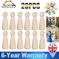 20pcs Wood Peg Doll Little