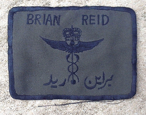 Flyig suit name patch raf - suit,