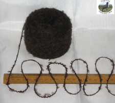 50g ball Brown yarn with hint