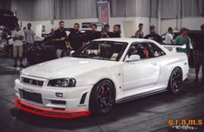 Nissan Skyline R34 GTR style Z-tune front lip / undertray v8