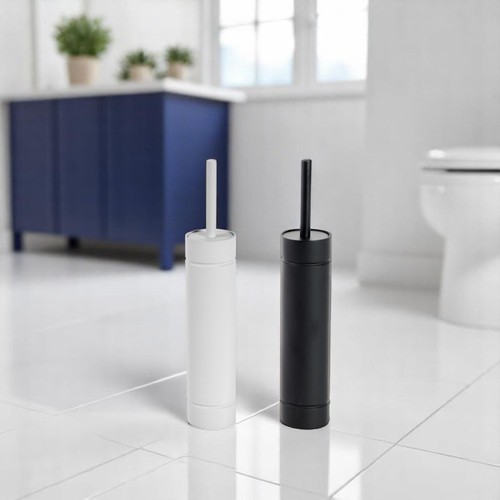 Matt white black slimline - white,