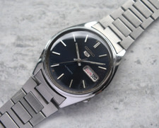 September 1981 Seiko Vintage 6309 Automatic Bracelet Watch Rare Steel
