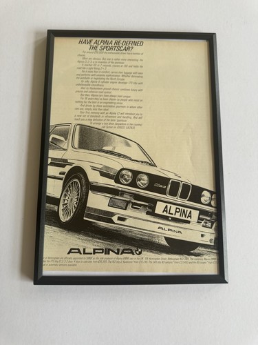 Framed 1984 e30 bmw 323i - 1984,