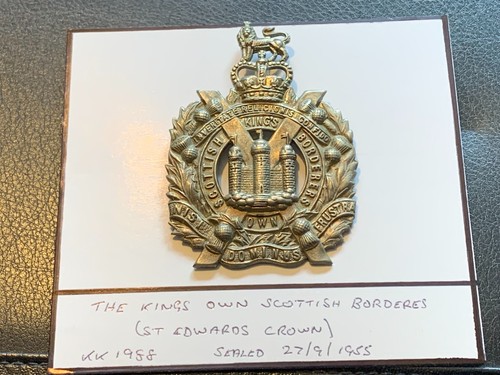 Kings own scottish borderers - kings,