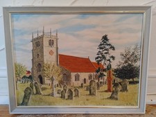 Vintage VILLAGE CHURCH Naive