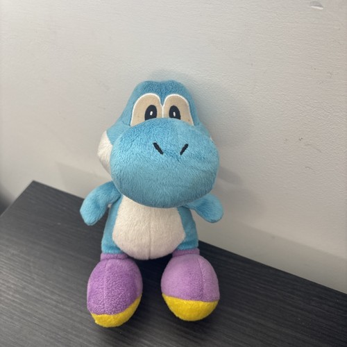 Light blue yoshi plush - yoshi,
