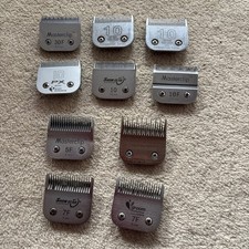 Dog Grooming Blades Joblot Bundle (10 Blades)