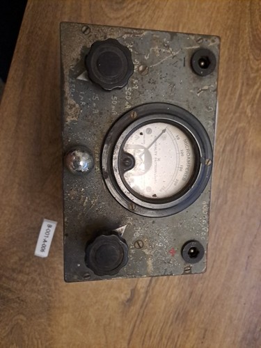 Vintage microamperes meter - microamperes,
