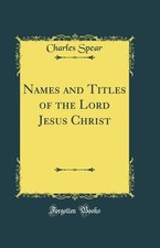 Names and Titles of the Lord