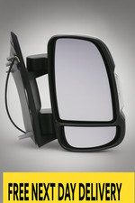 Electric Door Wing Mirror 2006-  Universal For  Vans: Ducato Relay Boxer O/S