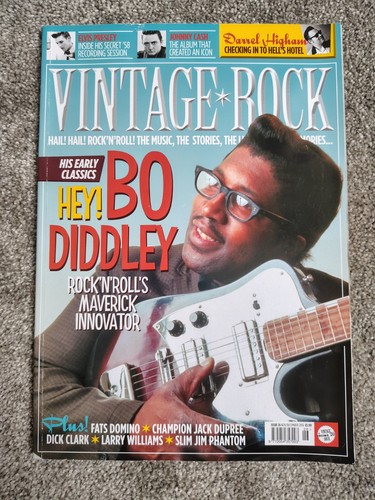Vintage rock magazine issue - rock,