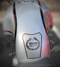NORTON COMMANDO 961 TANK PAD PROTECTOR NORTON COMMANDO and others Matte Silver