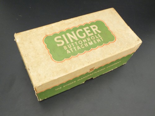 Vintage singer buttonhole - vintage,