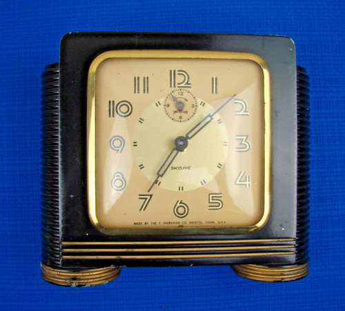 Vintage art deco skyline - vintage,