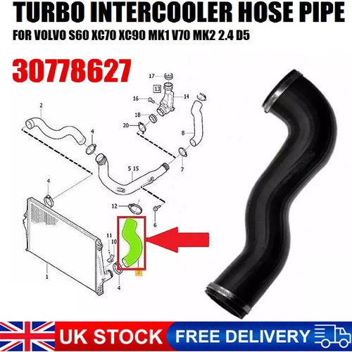 Turbo intercooler hose - hose, pipe