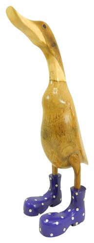 Bamboo duck wooden garden - duck,
