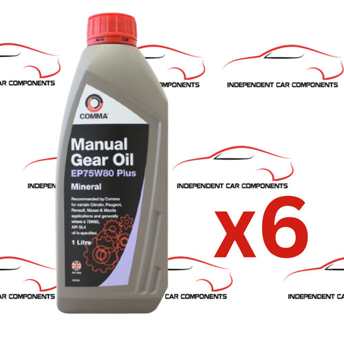 Gear oil ep75w80 plus - x6,