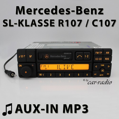 Mercedes r107 radio special - radio,