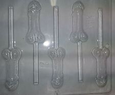 5 CAVITY PENIS, WILLY, HEN NIGHT CHOCOLATE, LOLLIPOP MOULD, SOAP, CLAY, MOULDS
