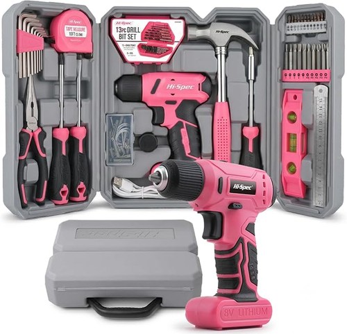 Pink drill screwdriver - pink,