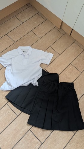 Girls school uniform 2xskirts - girls,
