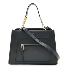 FENDI Runaway Small Handbag/Shoulder Bag in Black Leather (8BH344)